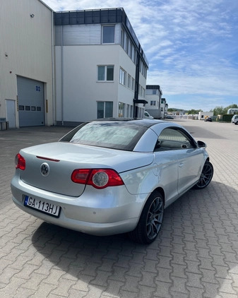 Volkswagen Eos cena 15500 przebieg: 221000, rok produkcji 2006 z Gdynia małe 92